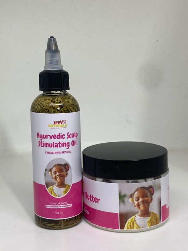 Kids Hair Growth Butter and Ayurvedic Oil (Big Size)