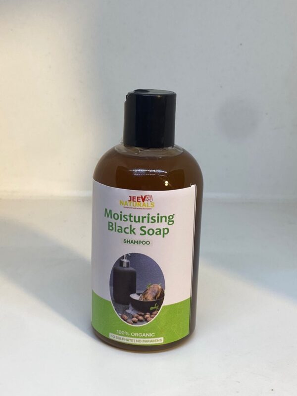 Moisturising Black Soap Shampoo
